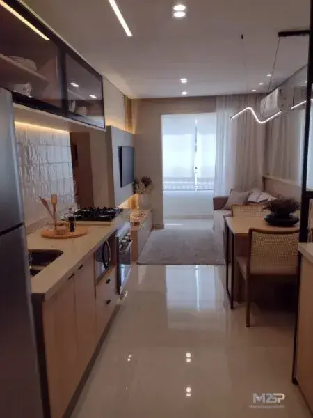 Apartamento na planta com 2 dormitórios varanda e vaga