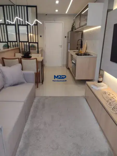 Apartamento em Obras com 2 Dorms varanda e Vaga
