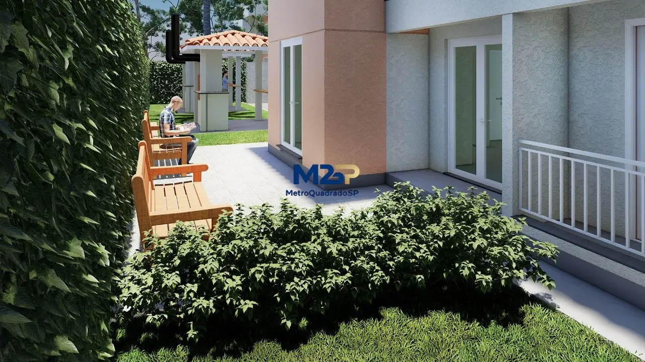 Apartamento Pronto com dois dormitórios e Varanda