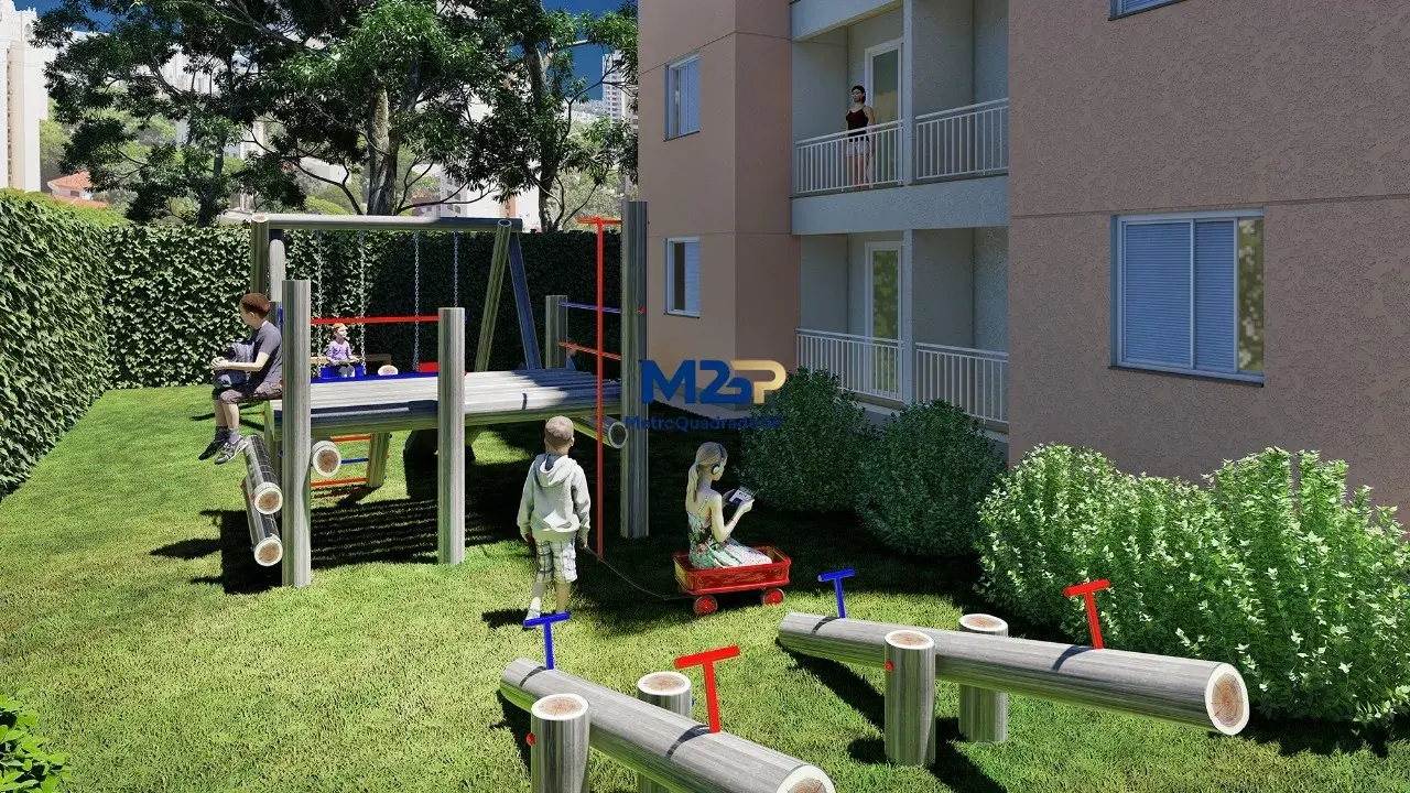 Apartamento Pronto com dois dormitórios e Varanda